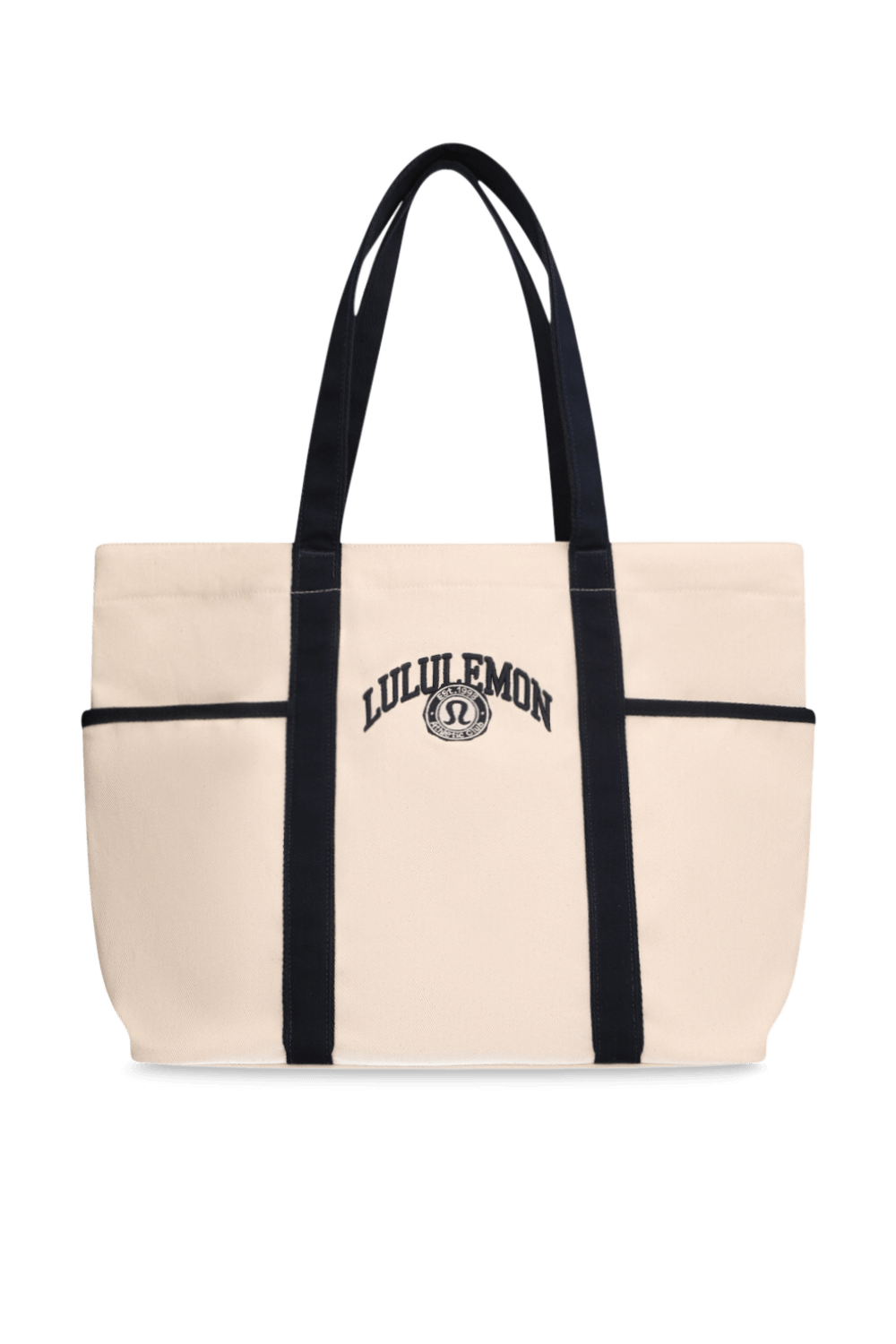 תמונה קידמית של Daily Multi-Pocket Tote Bag *Canvas Varsity