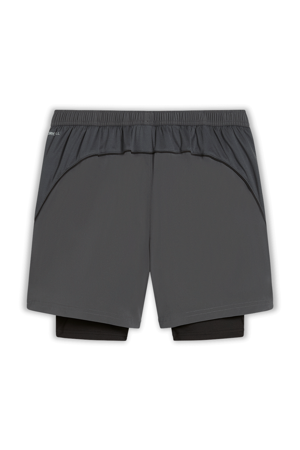 תמונה אחורית של מכנסיים קצרים לריצה