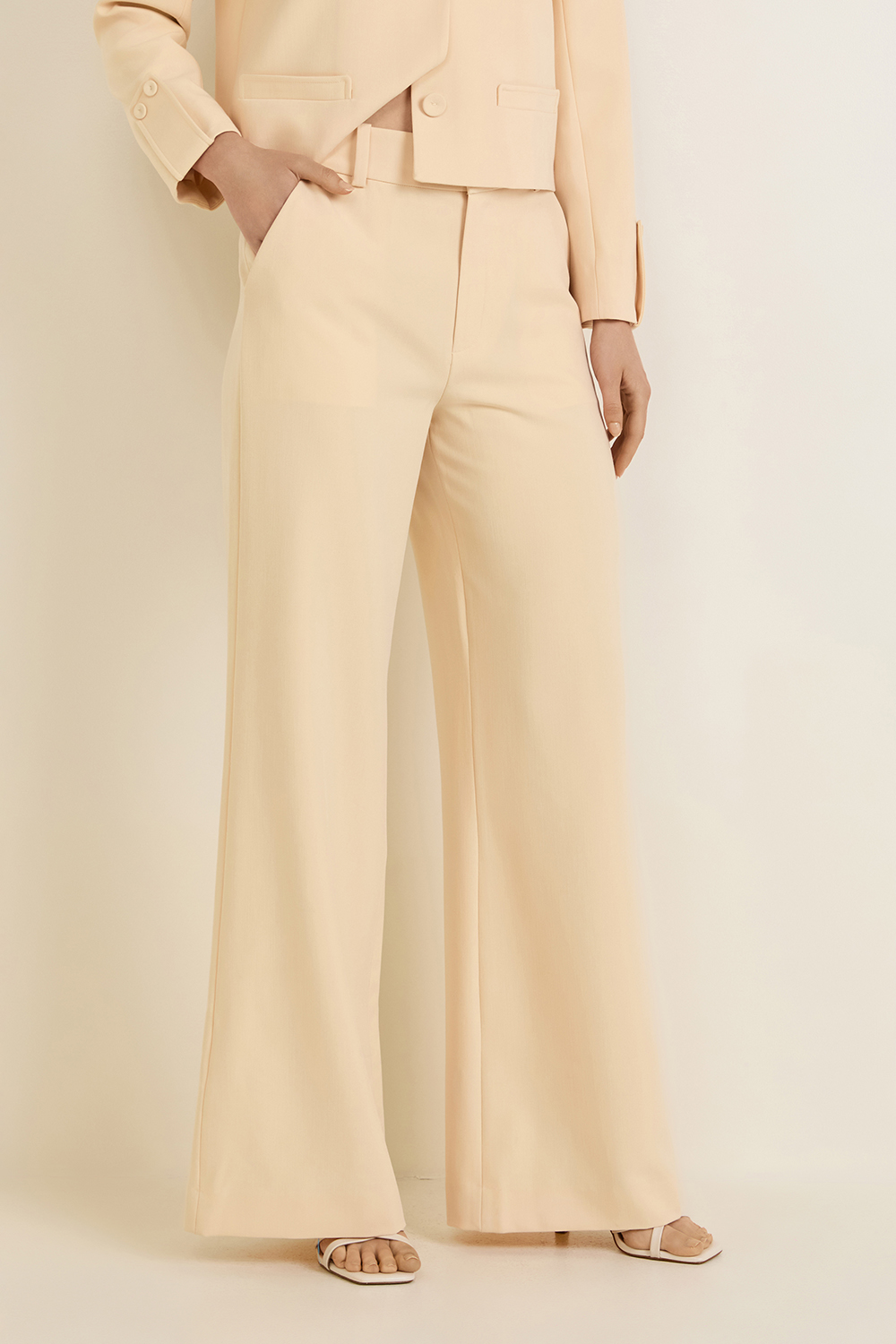 תמונת דוגמן קידמית של מכנסיים רחבים  ג'ונס