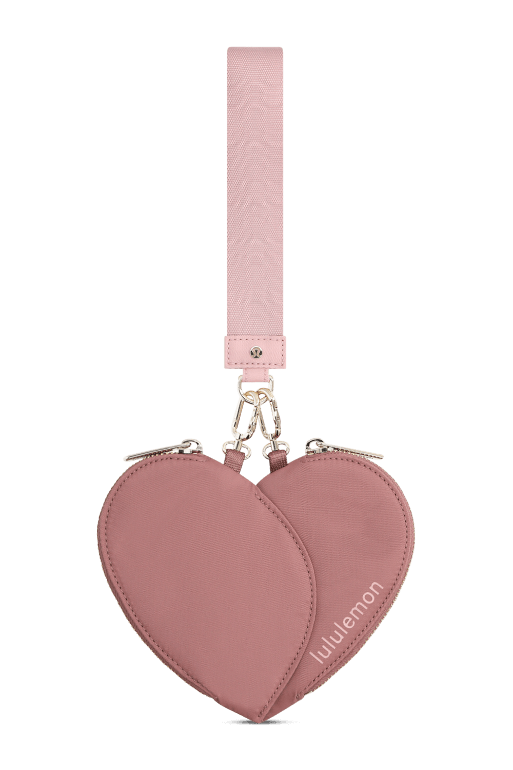 תמונה קידמית של Dual Pouch Wristlet Heart