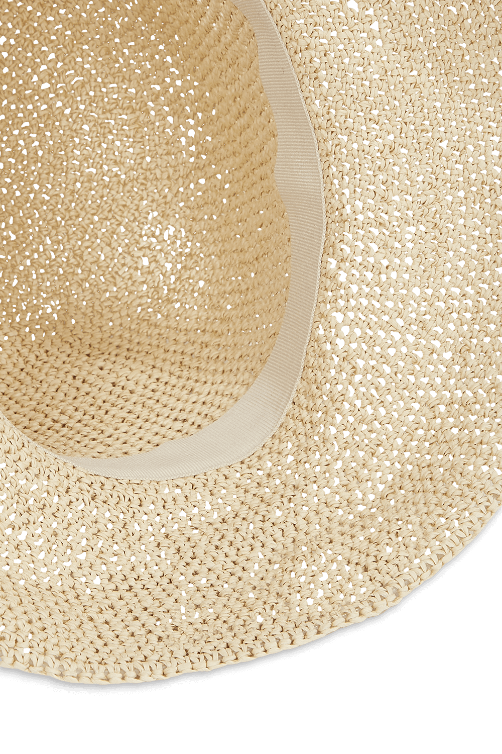 תמונת תקריב של כובע באקט רפיה