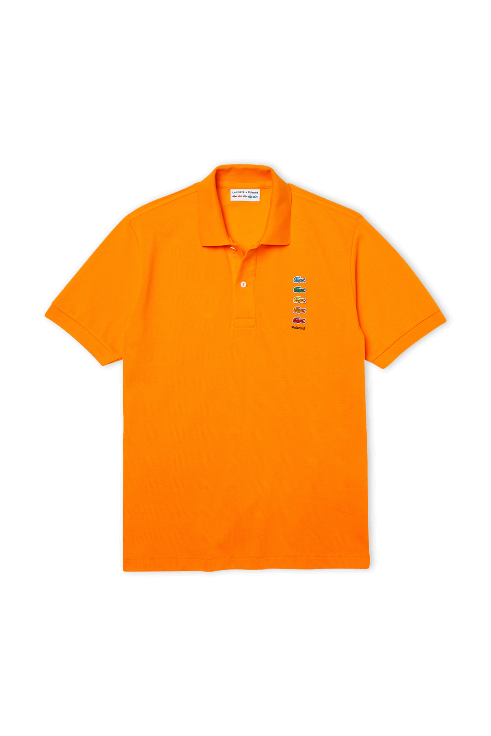 lacoste x polaroid polo