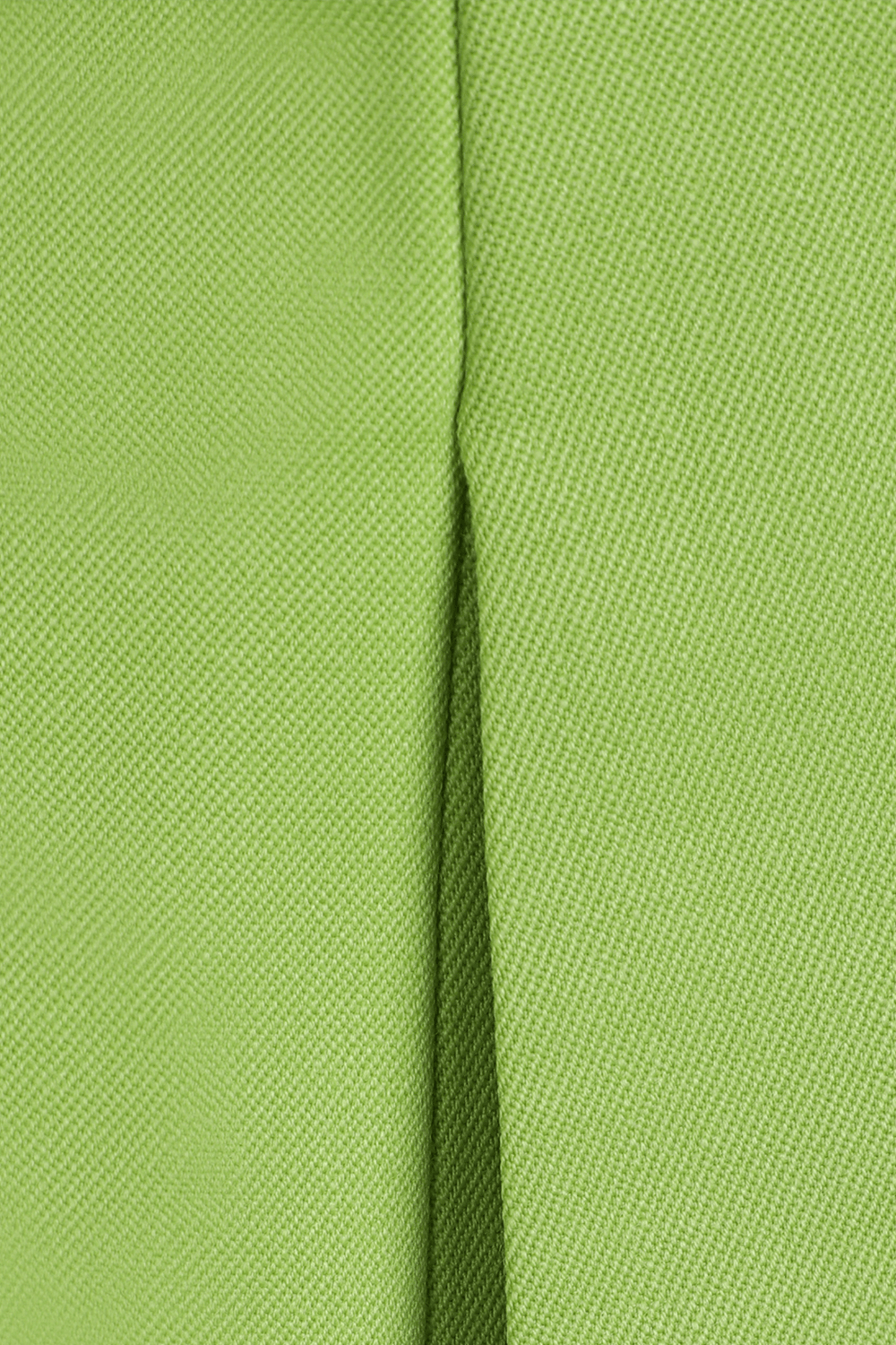 תמונה אחורית של מכנסי ג'אגר מתרחבים מצמר ירוק