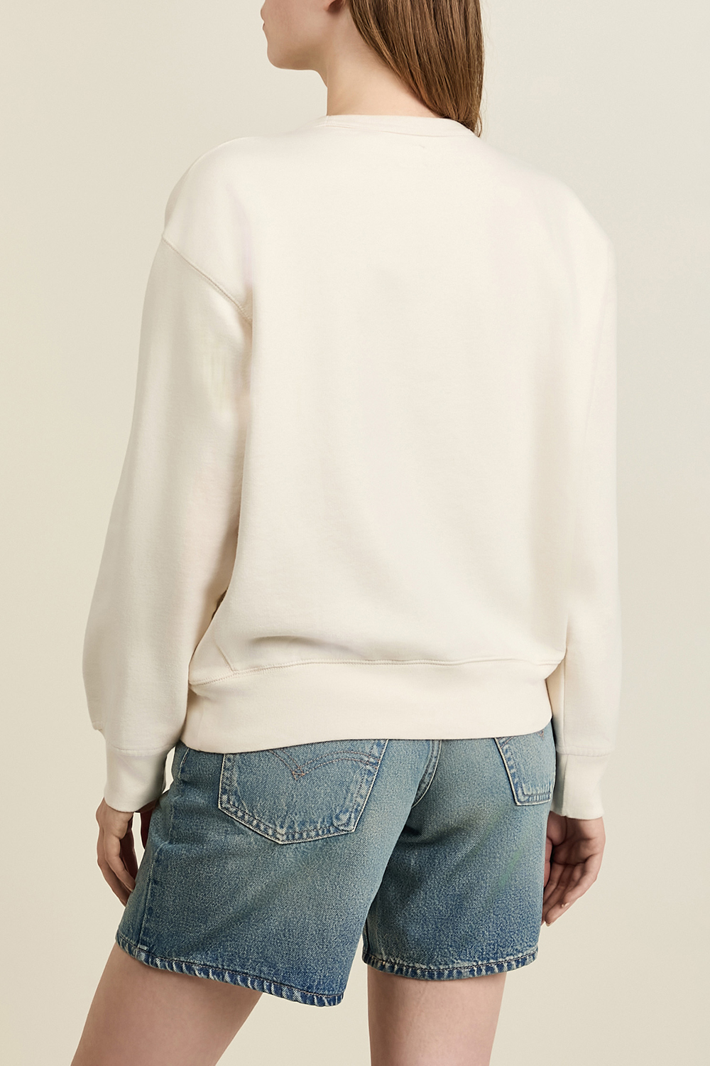 תמונת דוגמן אחורית של סווטשירט