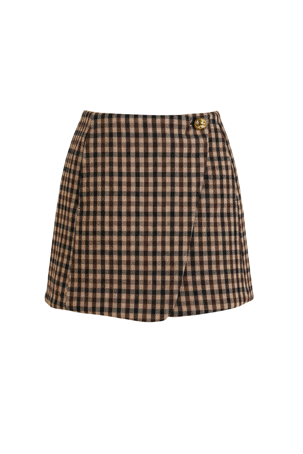 תמונה קידמית של חצאית מיני מעטפת