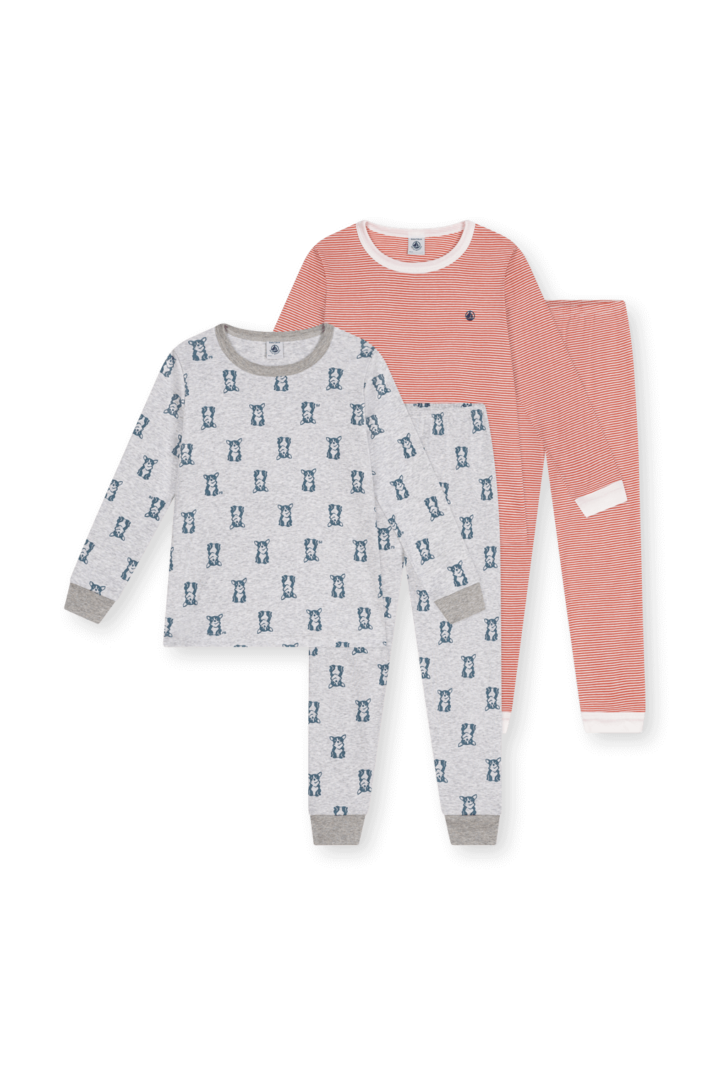 תמונה קידמית של סט פיג'מה - גילאי 6-12 שנים