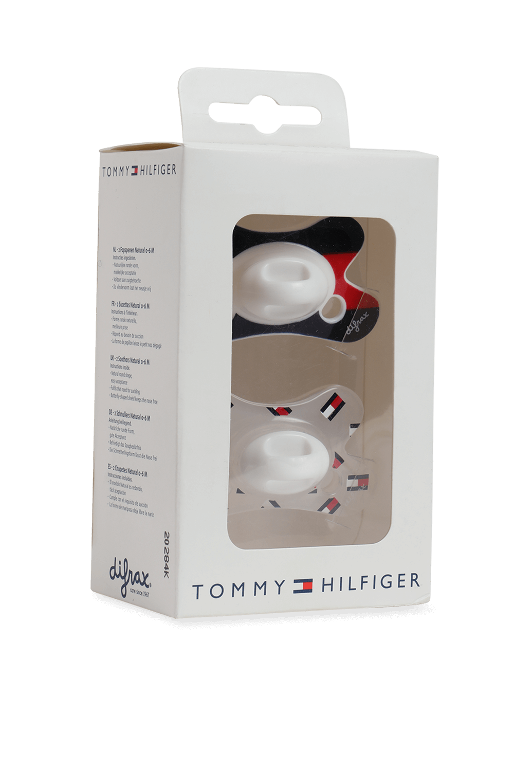 תמונת תקריב של מארז שני מוצצים