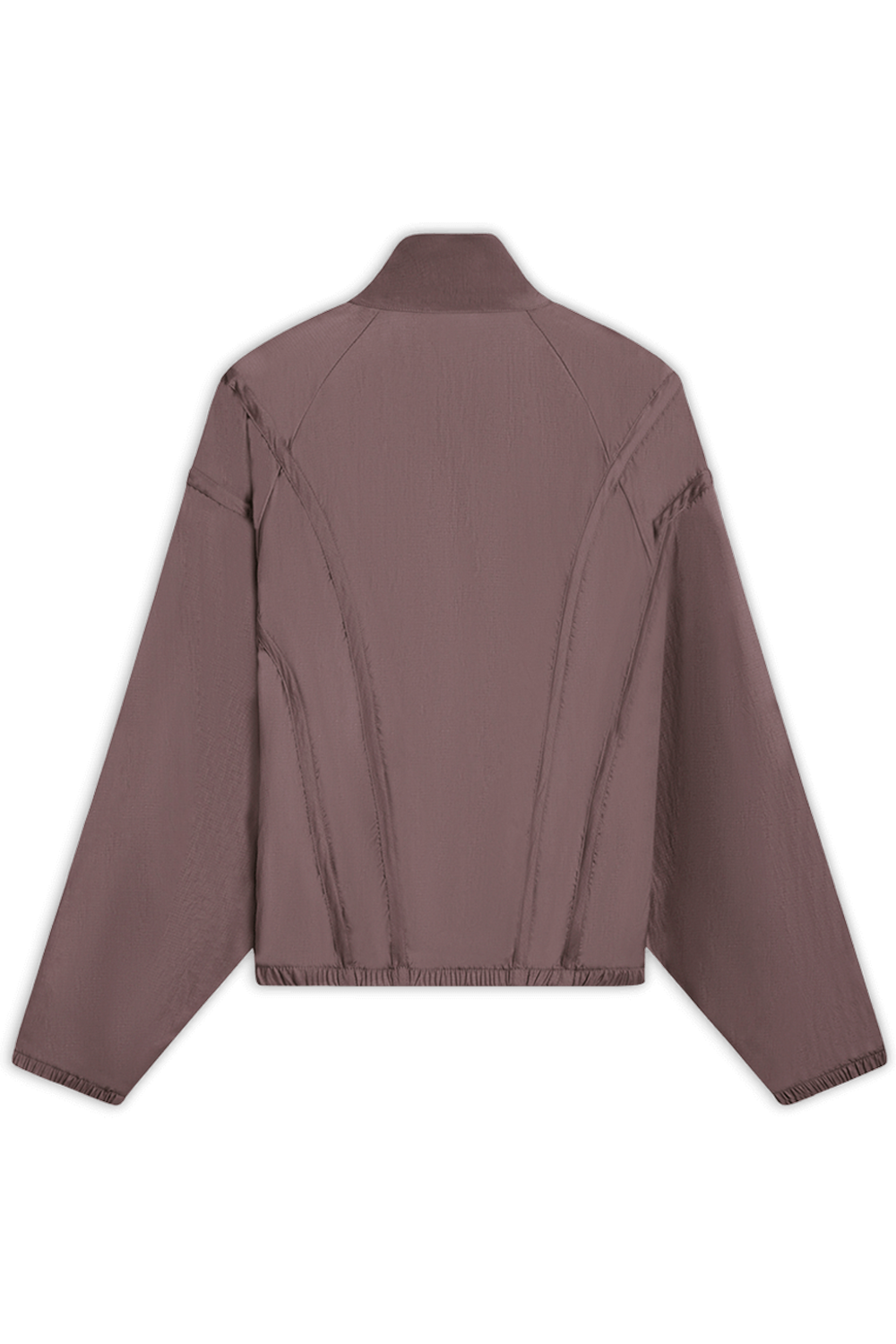 תמונה אחורית של ז'קט רוח אוברסייז