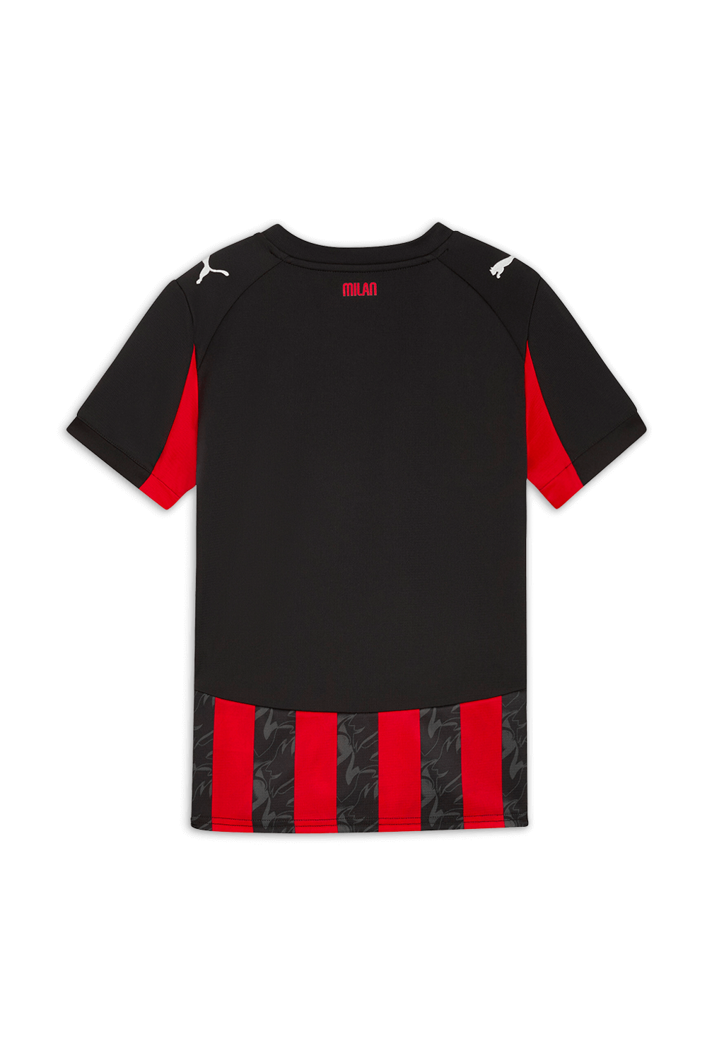 תמונה אחורית של חולצת הבית מילאן 2025-26 - גילאי 5-12 שנים