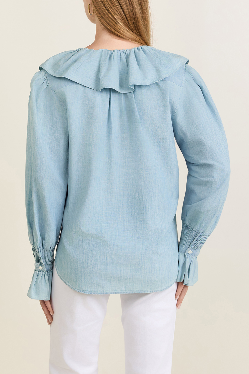 תמונת דוגמן אחורית של חולצה