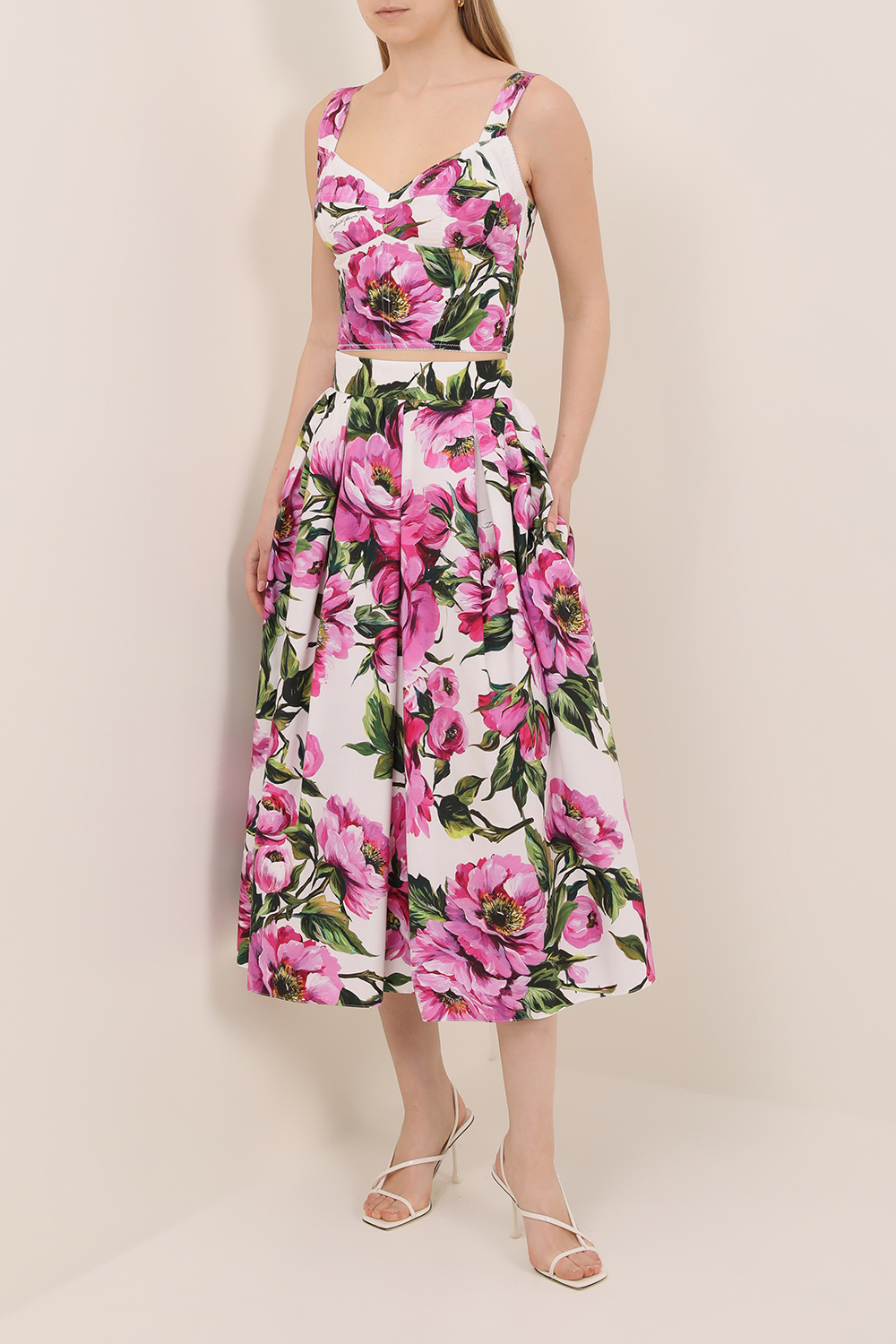 תמונת דוגמן קידמית של סנדלי עקב סלינג בק אתנה 80