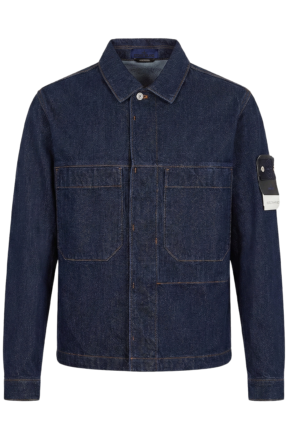 תמונה קידמית של ז'קט ג'ינס