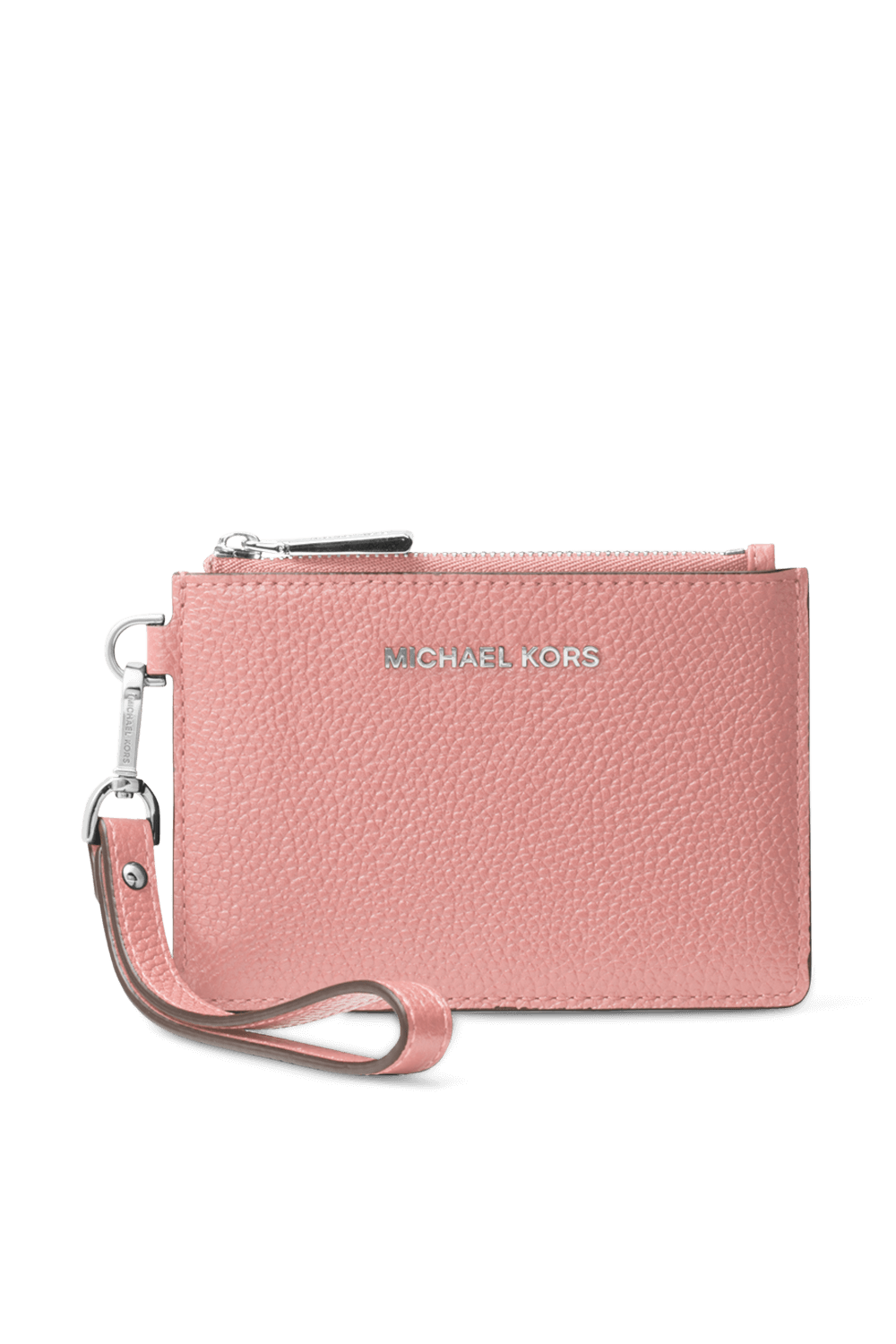 תמונה קידמית של ארנק עור עם רצועה 