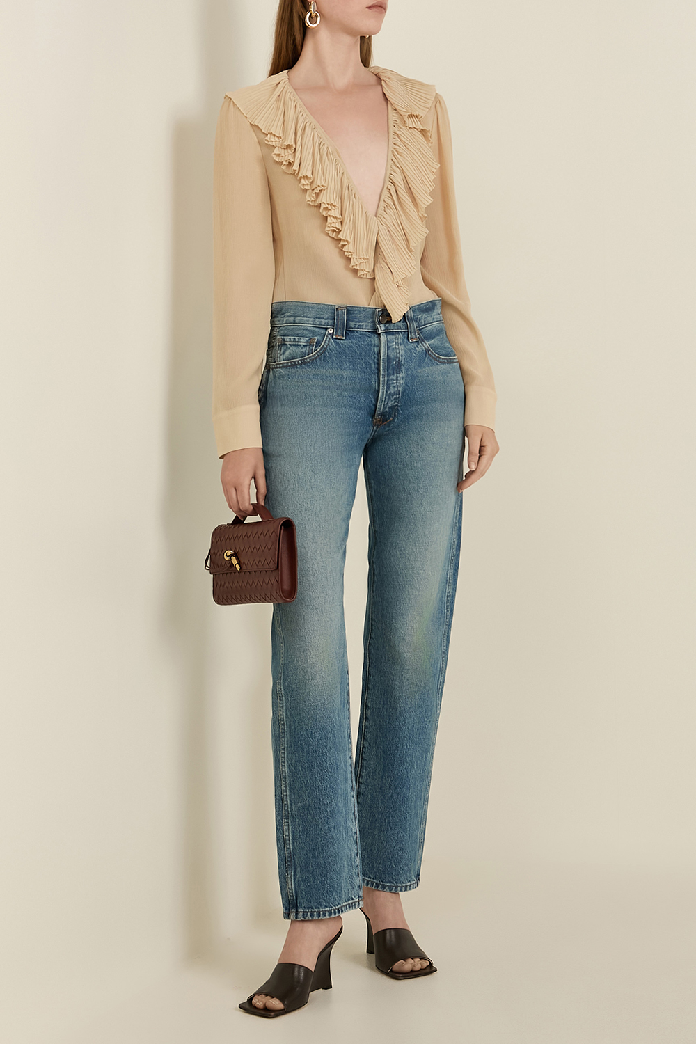 תמונת דוגמן קידמית של תיק  קלאץ' אנדיאמו סמול