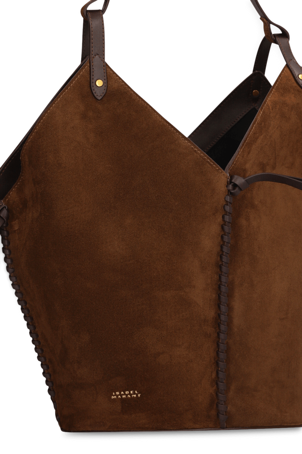 תמונת תקריב של תיק כתף טמפה