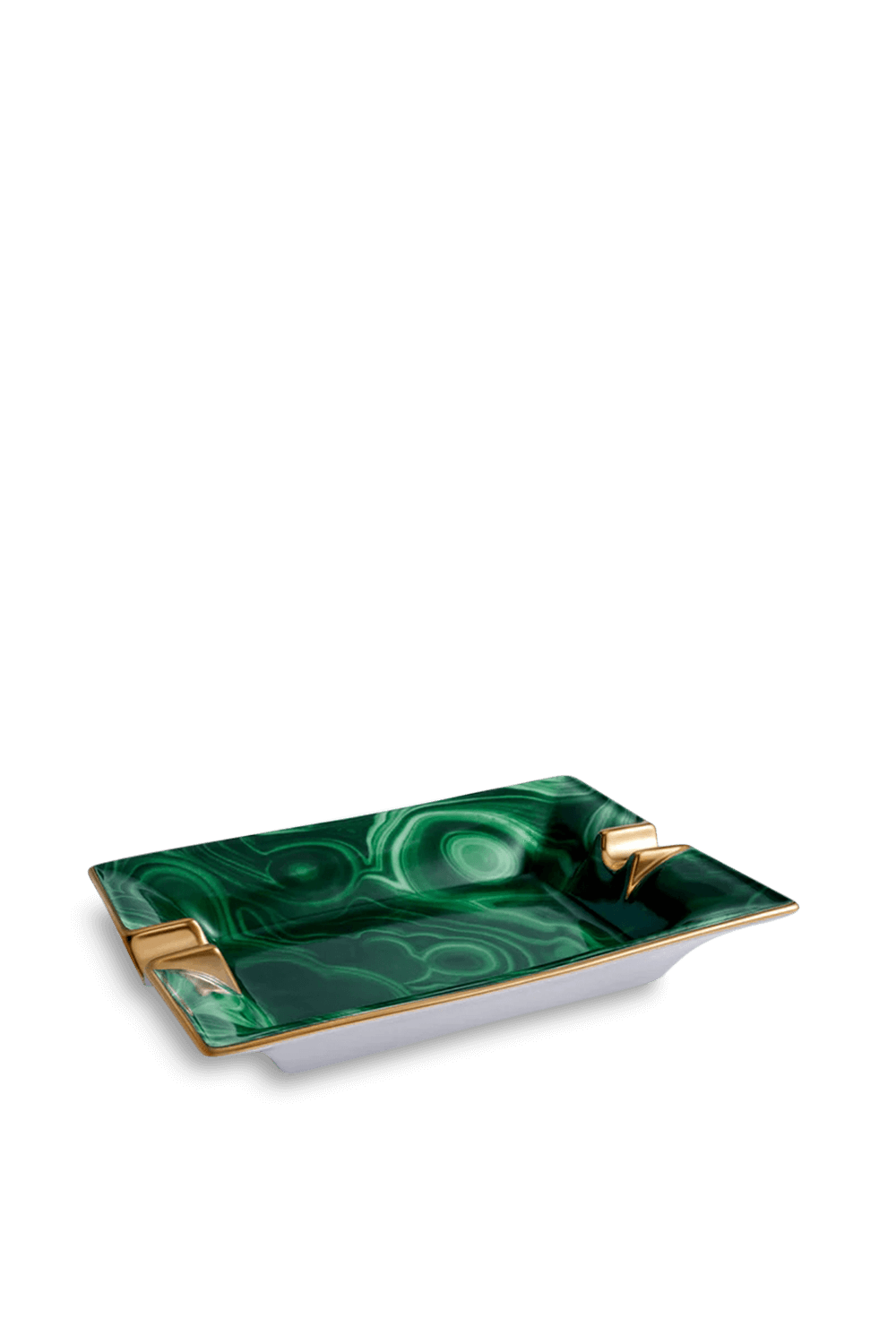 תמונה קידמית של Malachite Ashtray