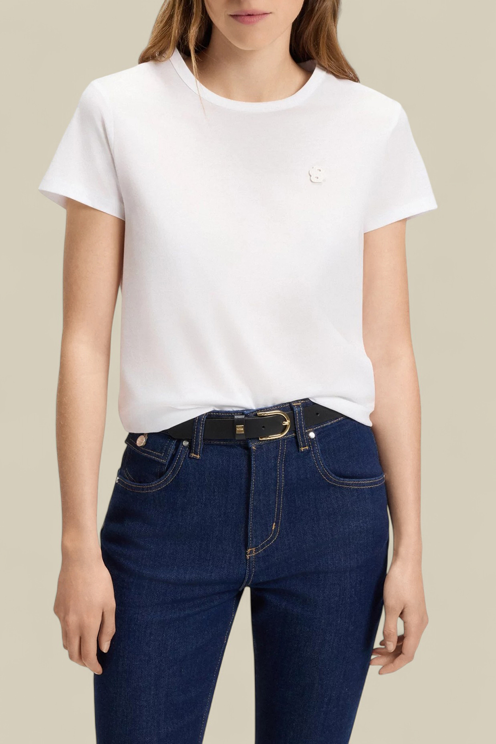 תמונת דוגמן קידמית של חולצת טי