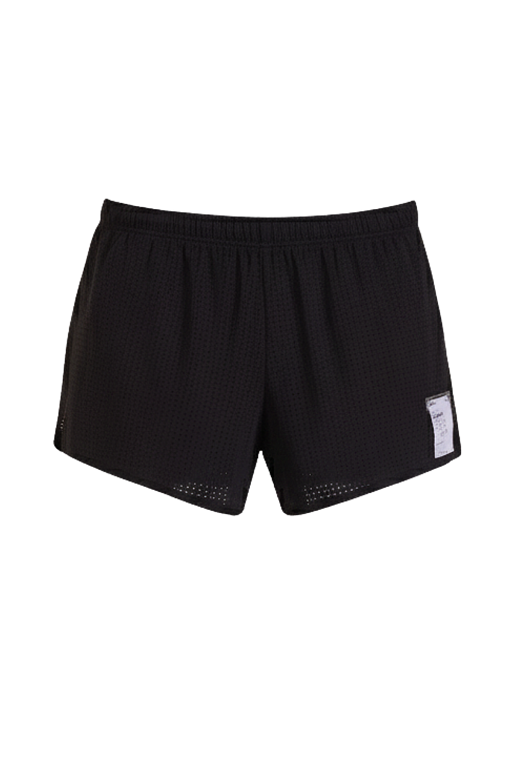 תמונה קידמית של מכנסי ריצה קצרים ספייס או 2.5