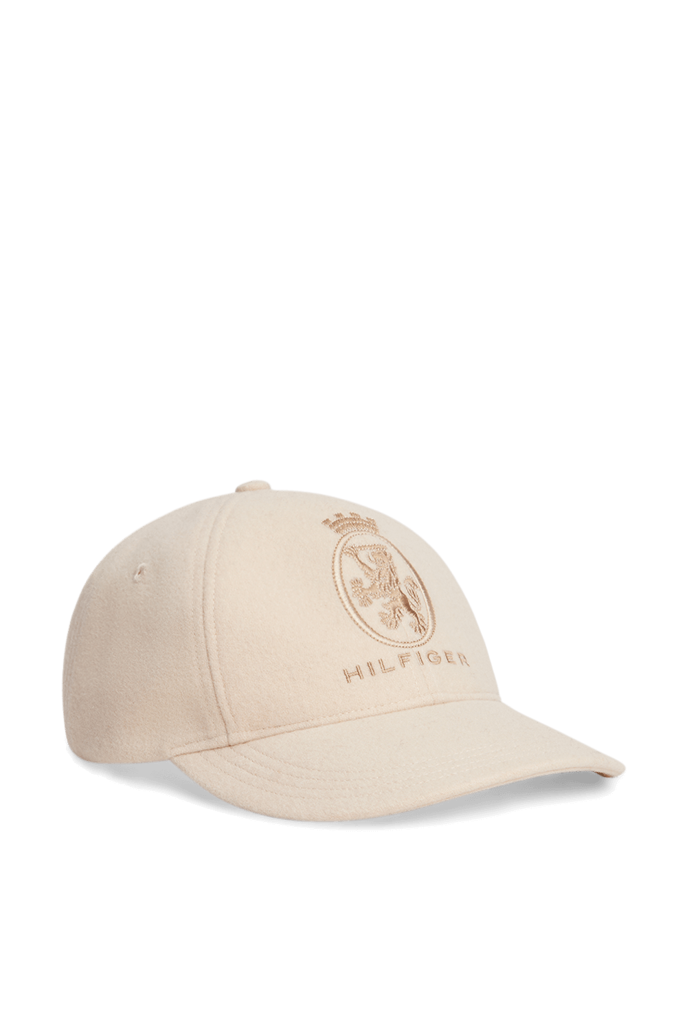 תמונה קידמית של כובע מצחייה צמר