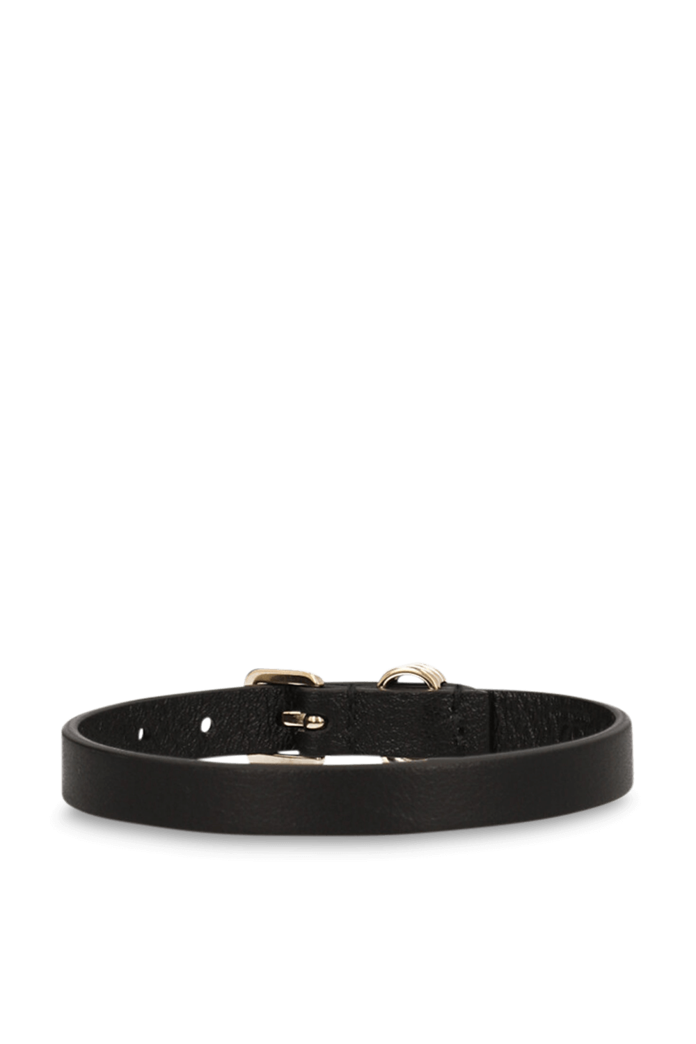 תמונה אחורית של צמיד עור