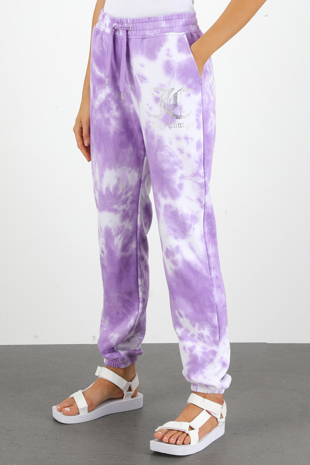 purple tie dye sweatsuit