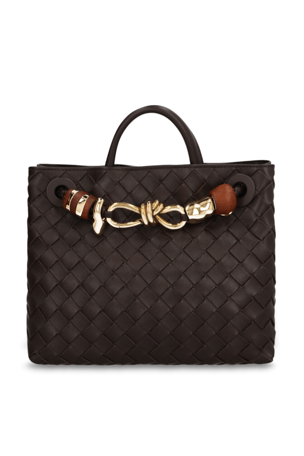 תמונה קידמית של תיק קרוסבודי אנדיאמו חרוזים סמול