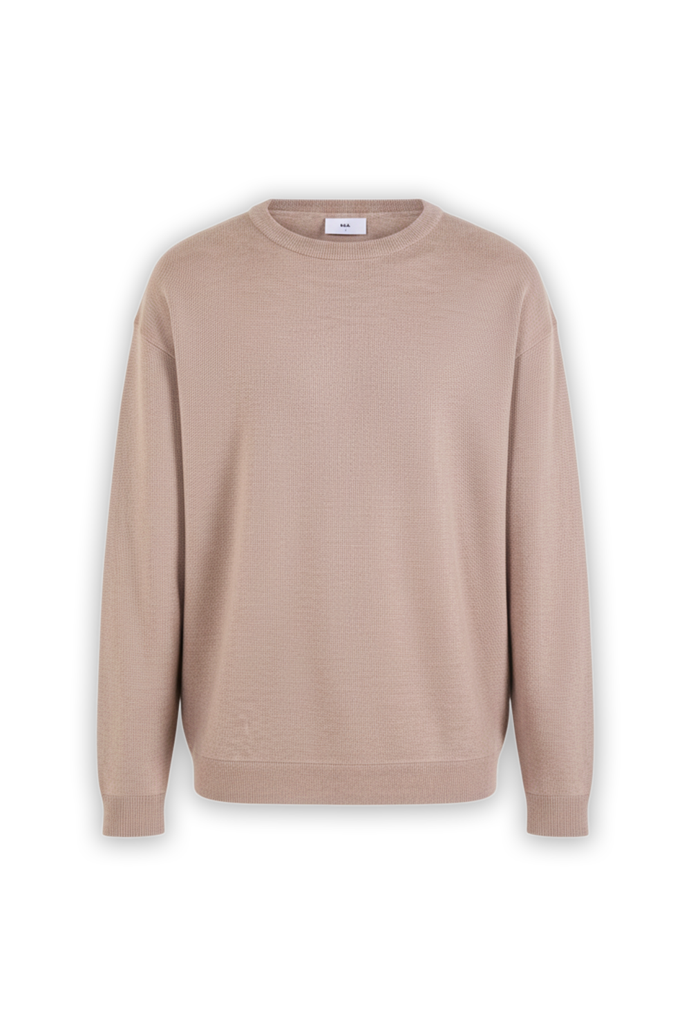 תמונה קידמית של חולצת סריג