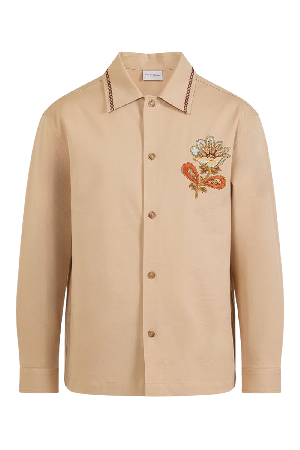 תמונה קידמית של חולצה מכופתרת