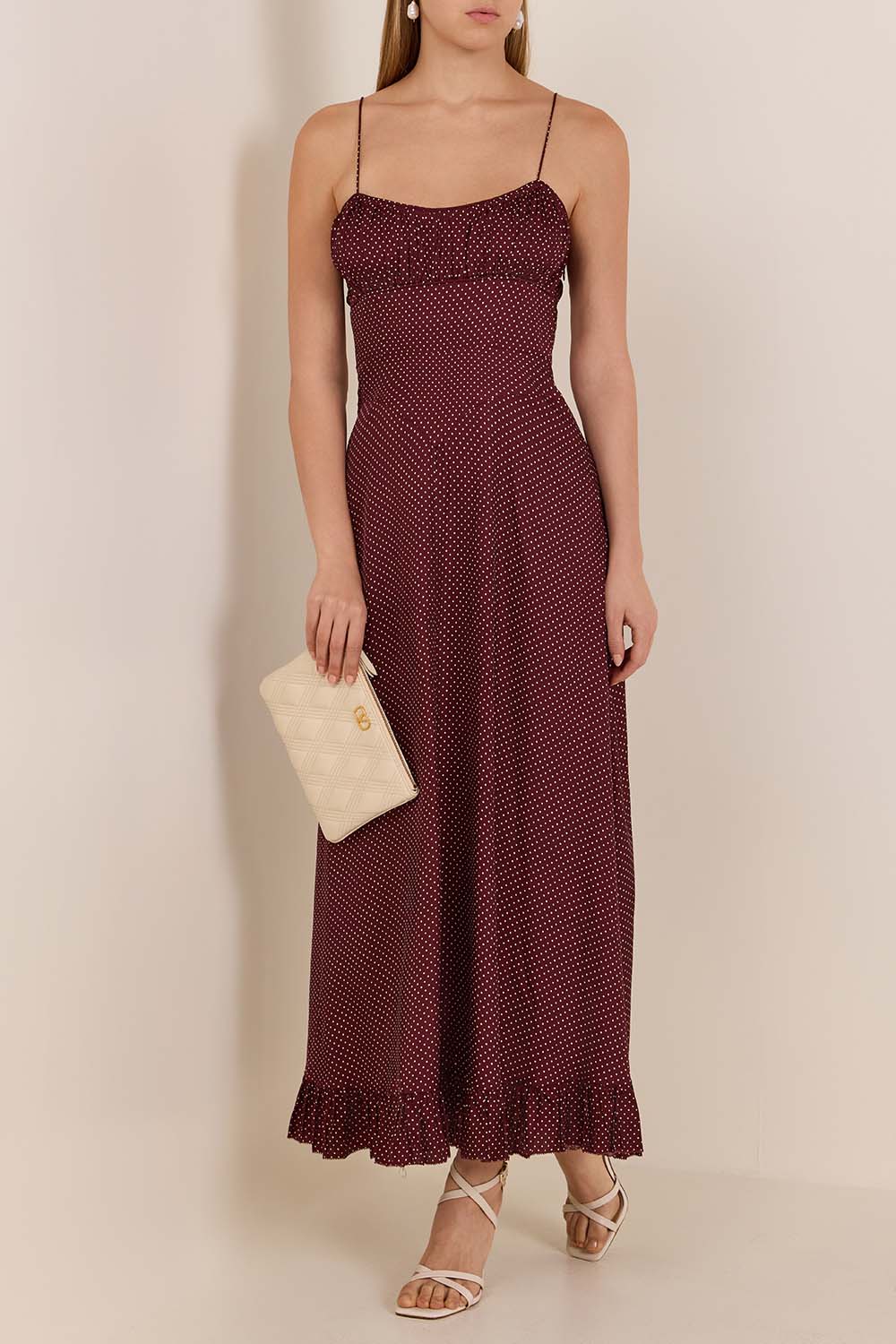 תמונת דוגמן קידמית של תיק קלאץ' קווילטי 67