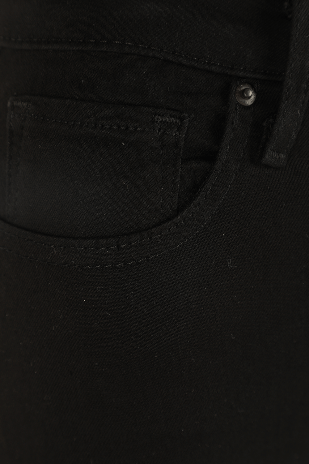 תמונה אחורית של מכנסי סקיני ג'ינס 721 היי רייס שחורים