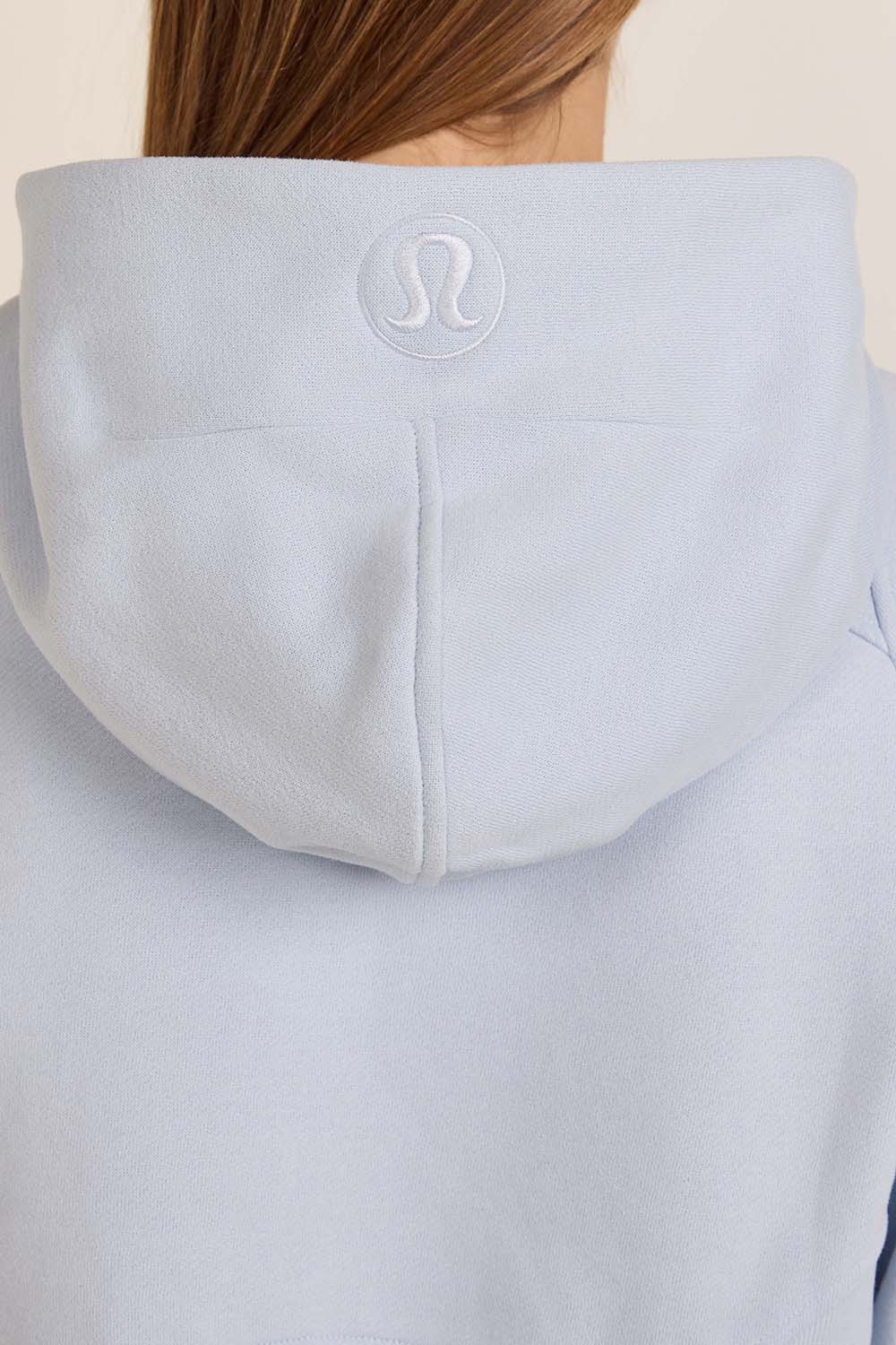 Scuba Oversized Full-Zip Cropped Hoodie