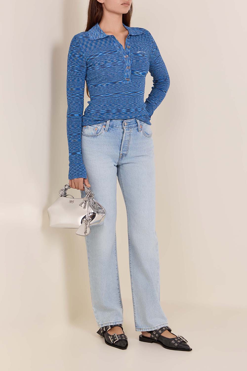 תמונת דוגמן קידמית של מחזיק מפתחות מראה