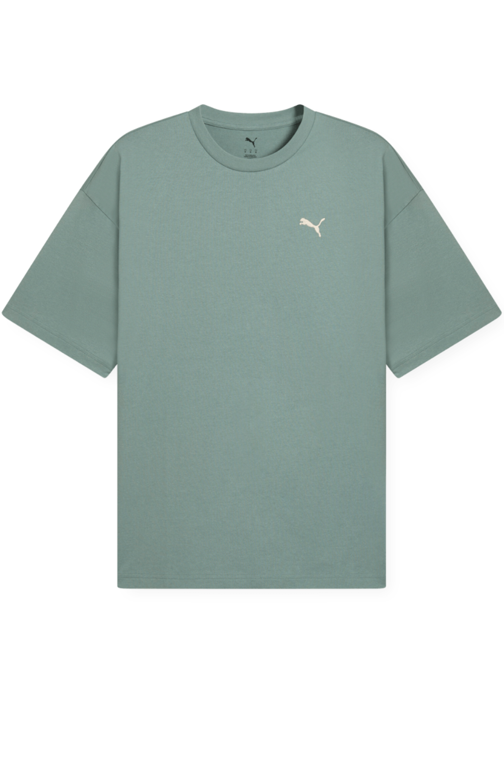 תמונה קידמית של חולצת טי אוברסייז