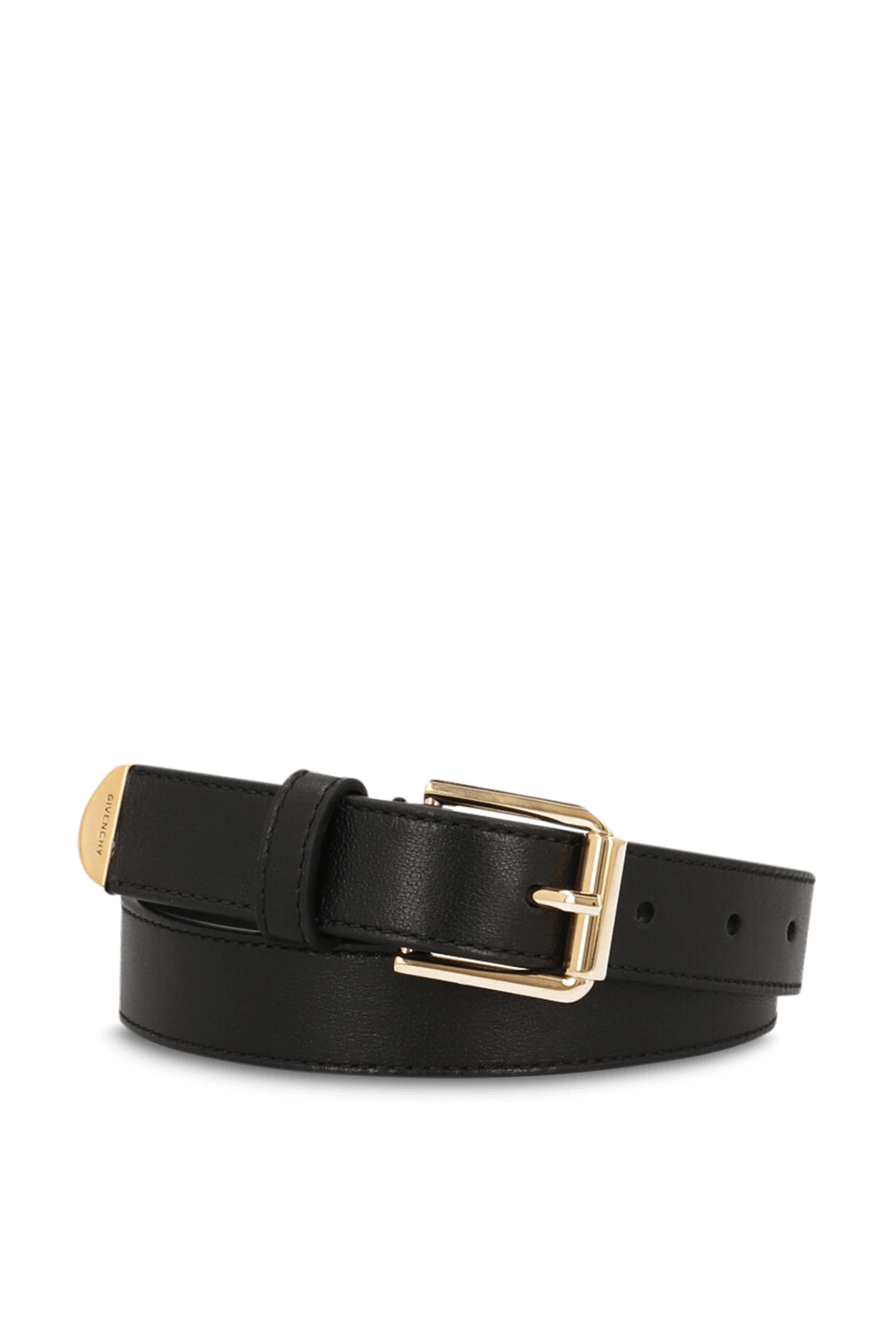 תמונה קידמית של חגורת עור