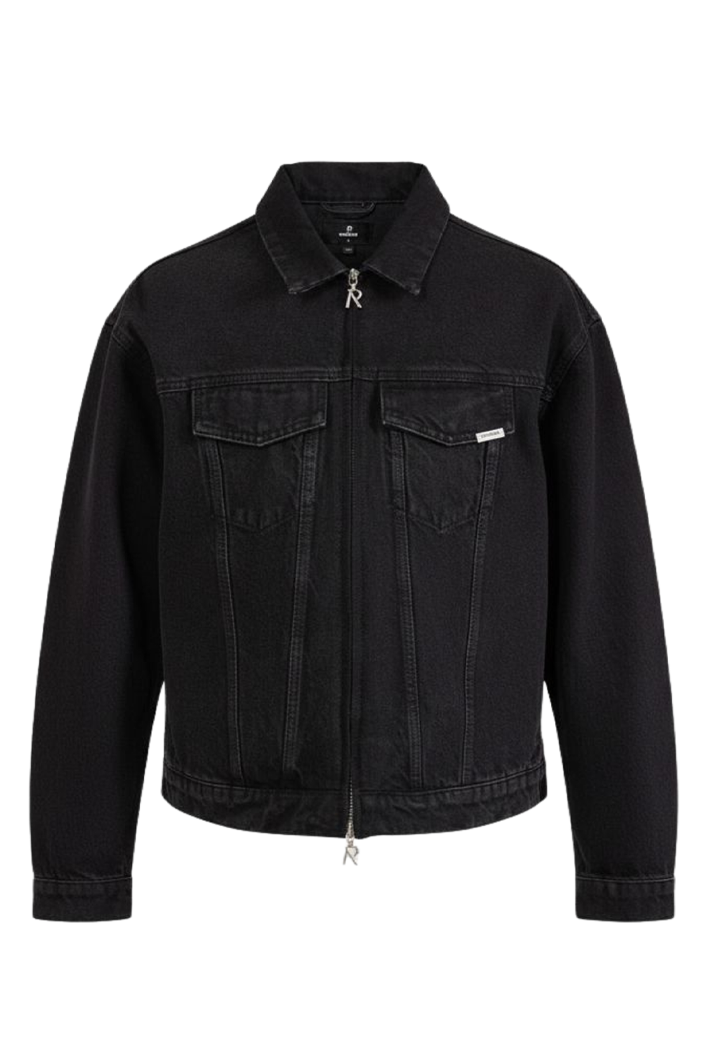 תמונה קידמית של ז'קט ג'ינס