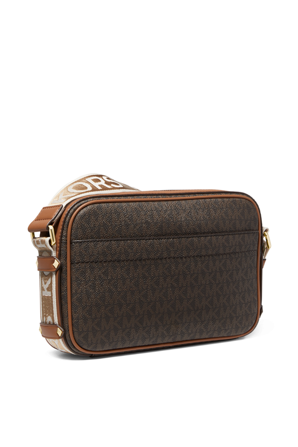 תמונה אחורית של תיק מאייב קרוס מונוגרמי