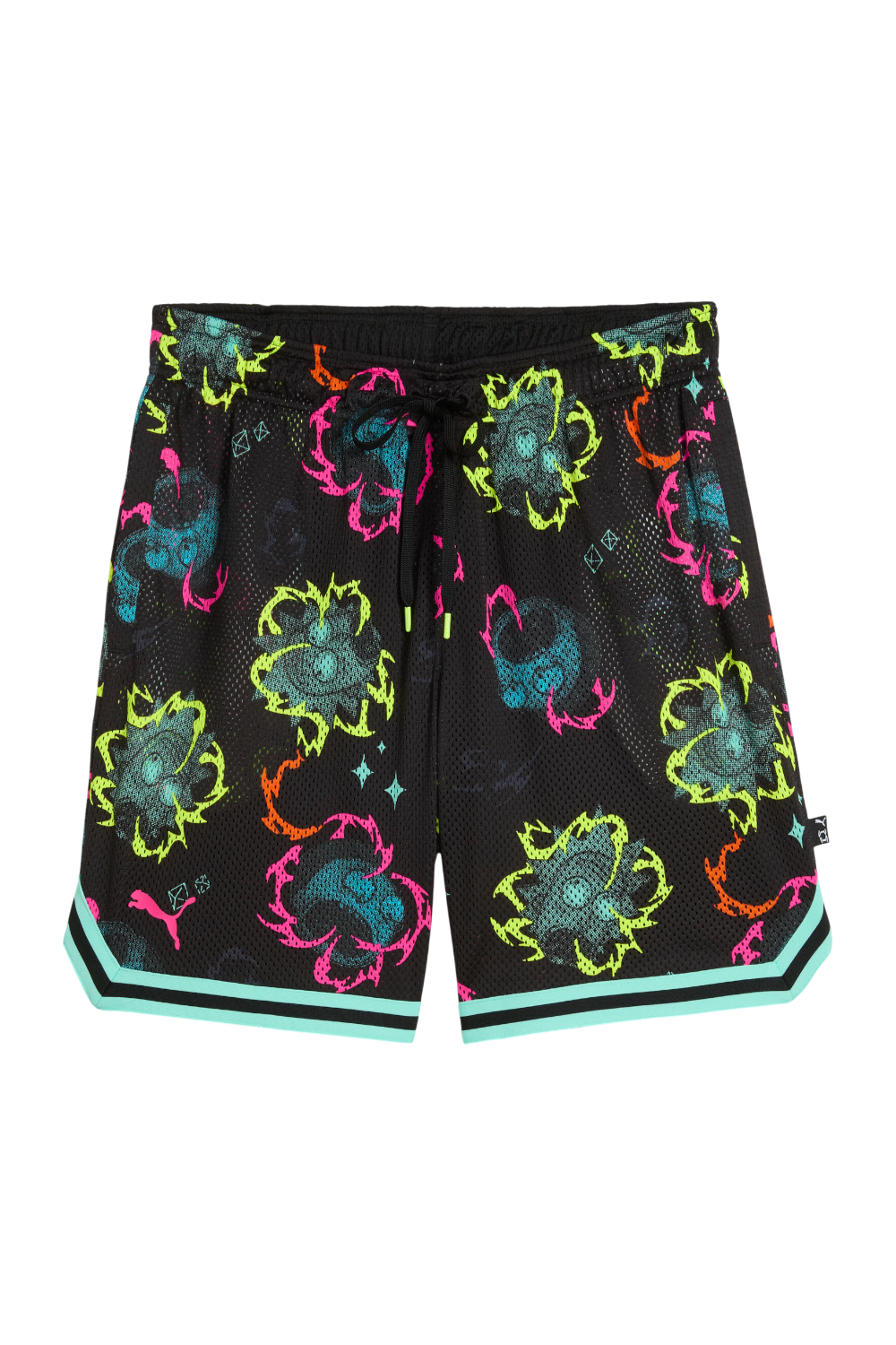 תמונה קידמית של פומה X מלו ריק אנד מורטי מכנסיים קצרים