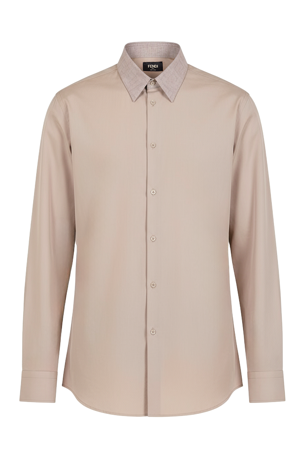 תמונה קידמית של חולצת כפתורים