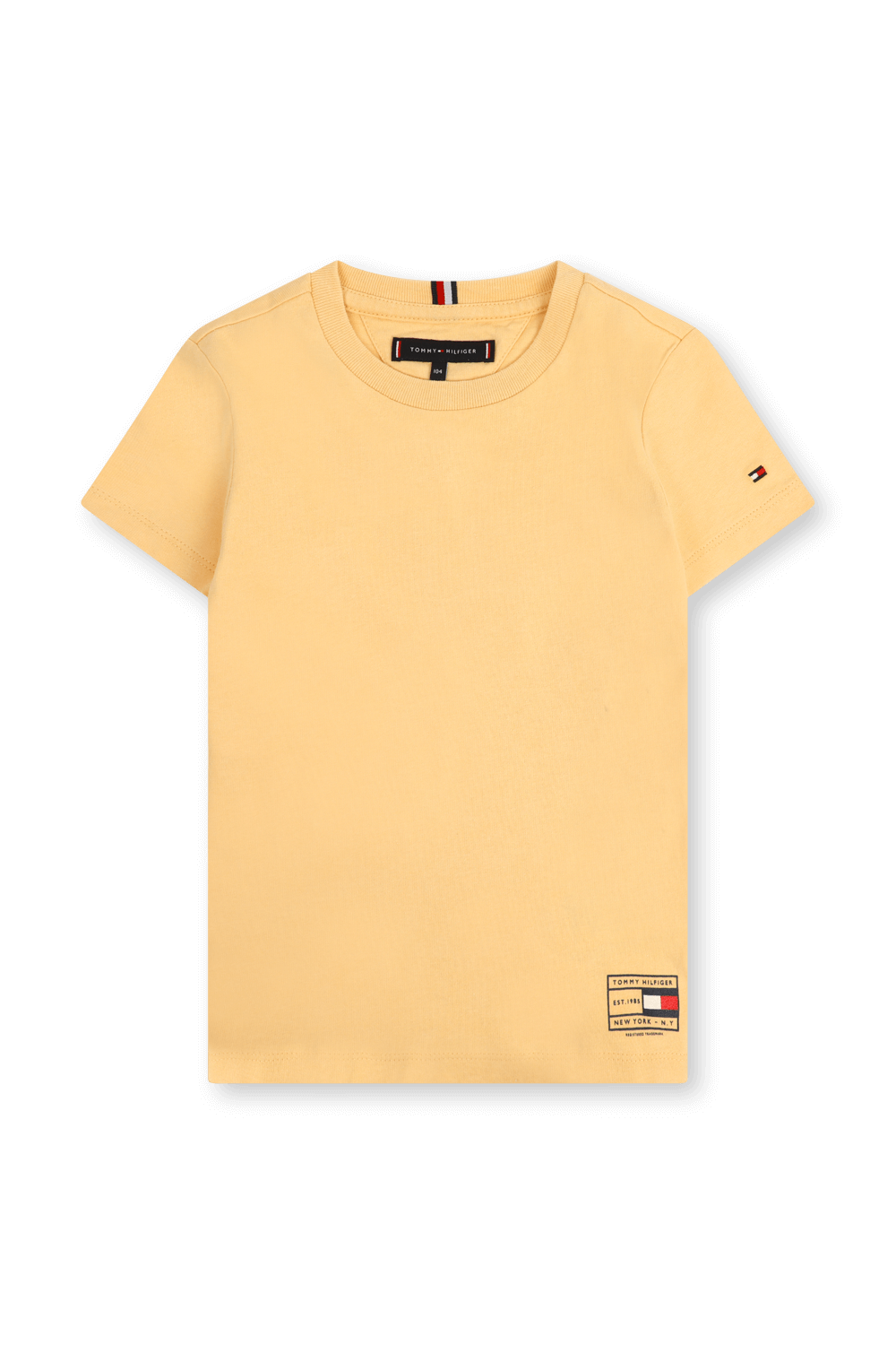 תמונה קידמית של גילאי 2-6 חולצת טי עם לוגו פרינט