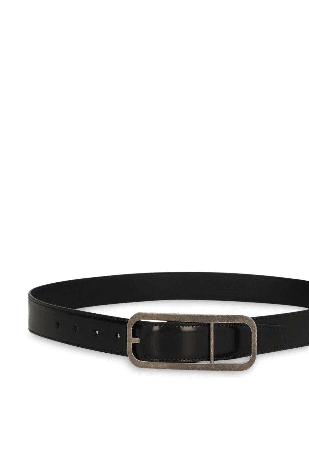 תמונת פנים של חגורת עור