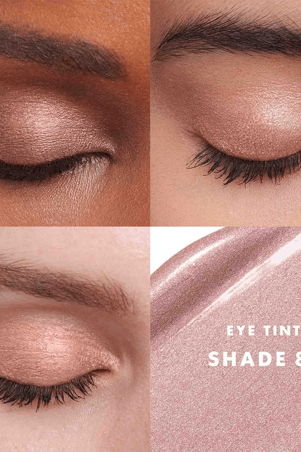 תמונת תקריב של צללית עיניים איי טינט למראה זוהר 8