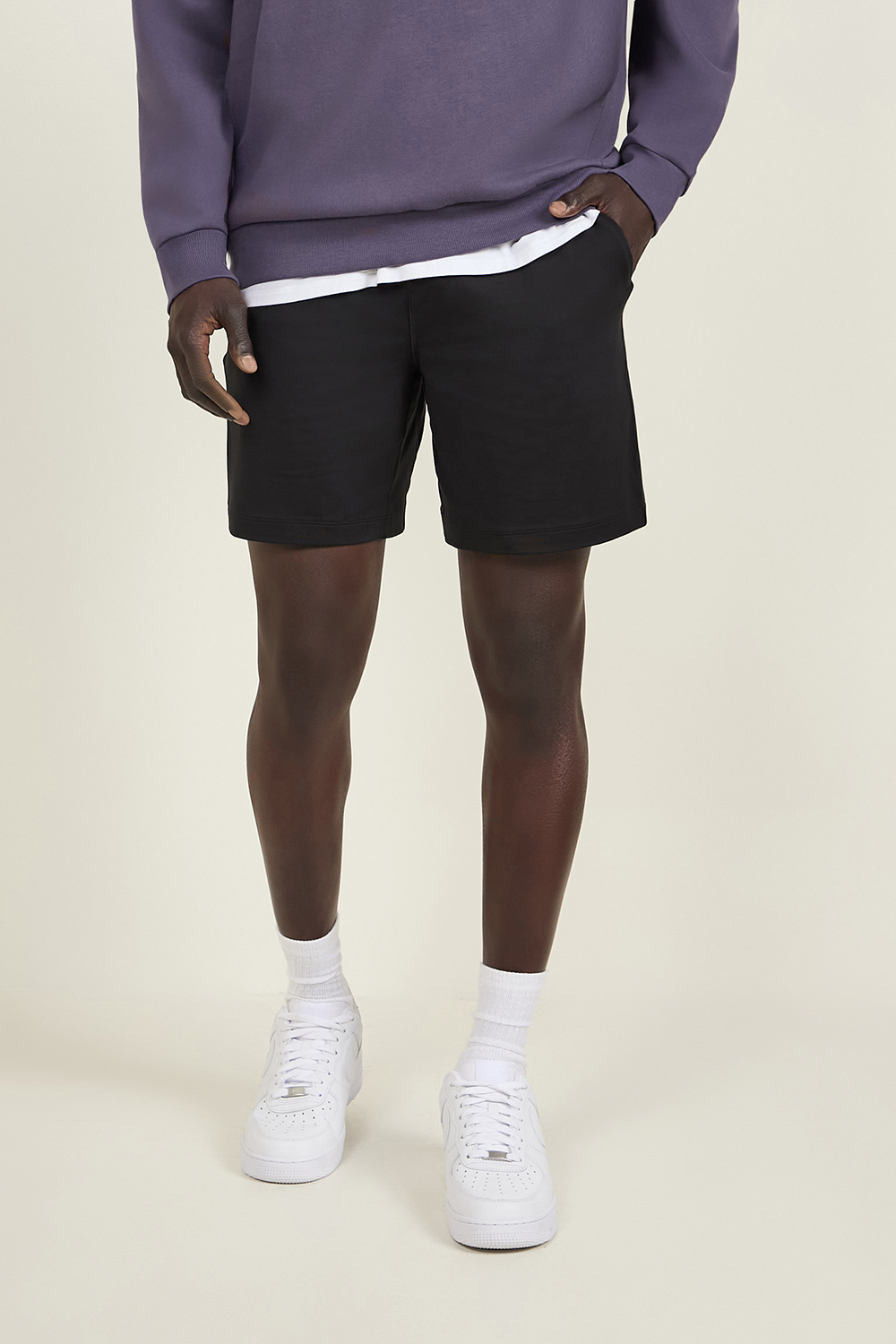 תמונת דוגמן קידמית של Soft Jersey Short 7''