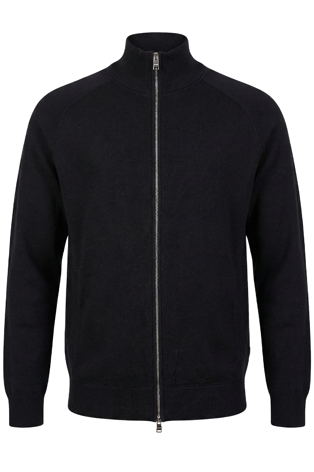 תמונה קידמית של קרדיגן כותנה וצמר