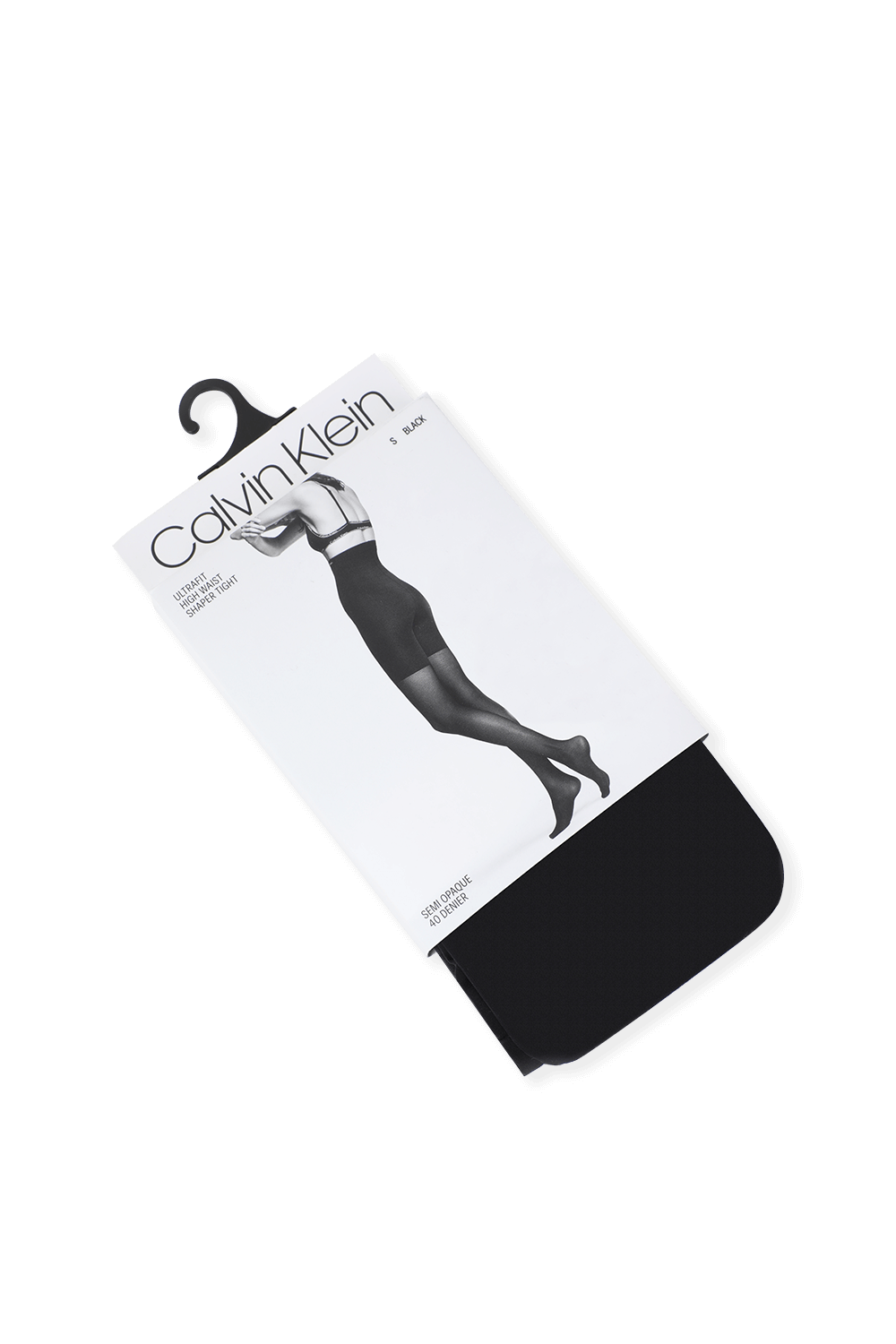 תמונה אחורית של גרביונים מחטבים שחורים בגזרה גבוהה