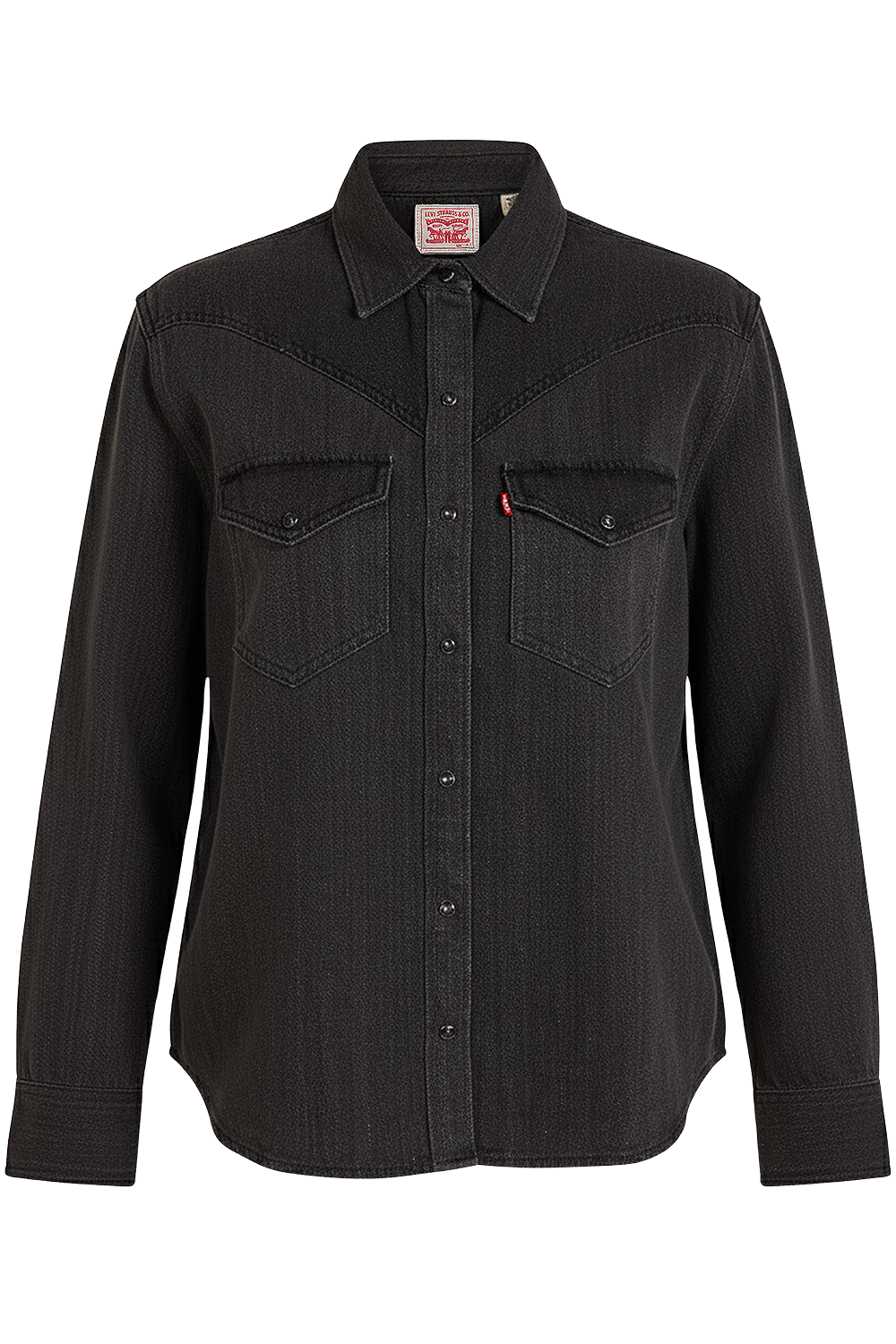 תמונה קידמית של חולצת כפתורים