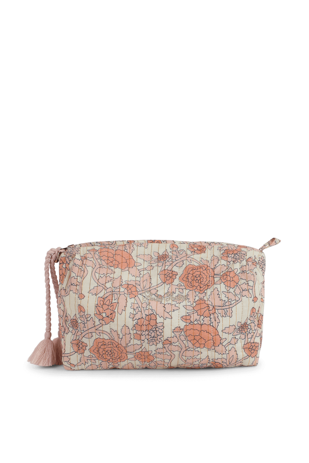 תמונה קידמית של תיק רחצה פרחוני