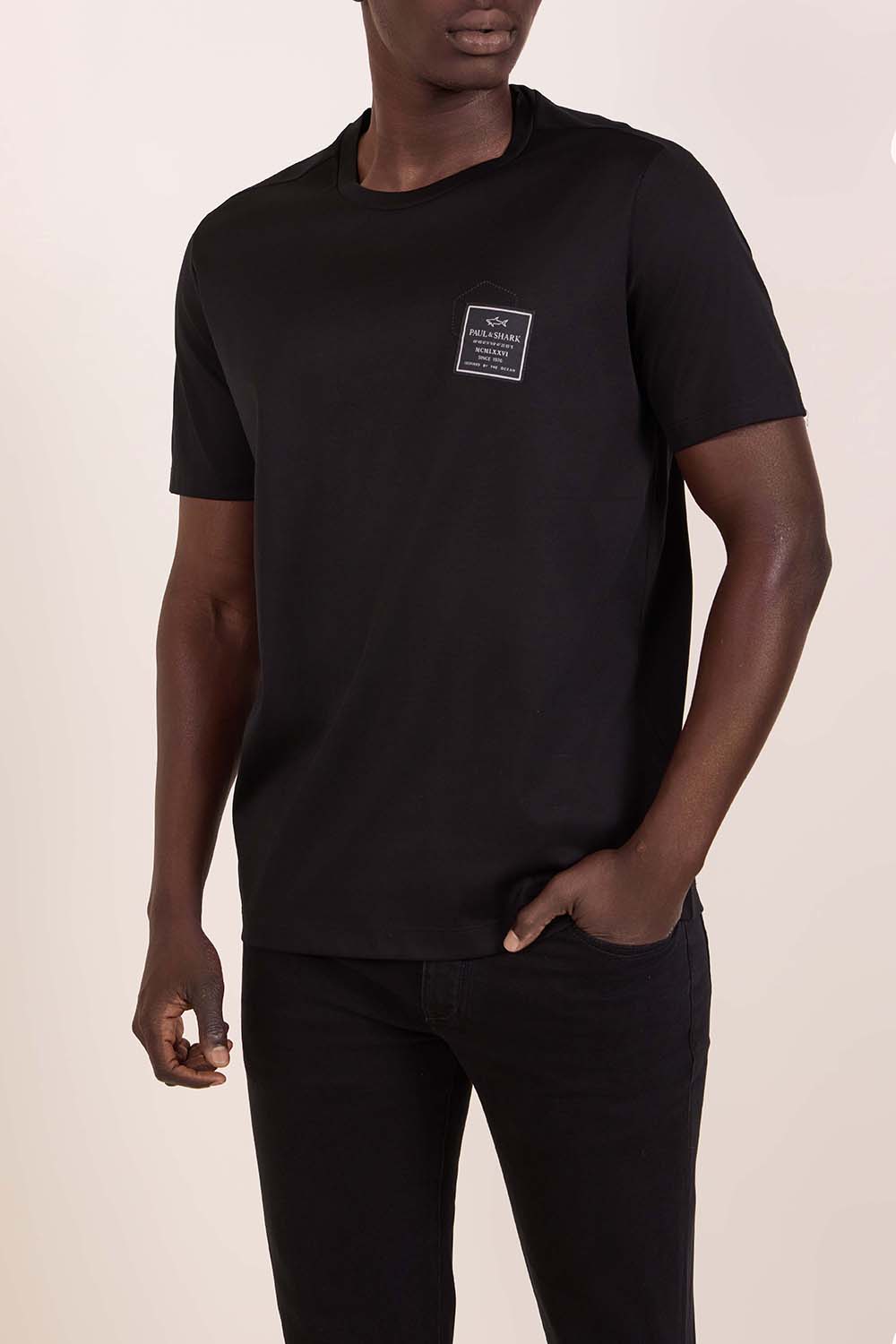 תמונת דוגמן קידמית של חולצת טי