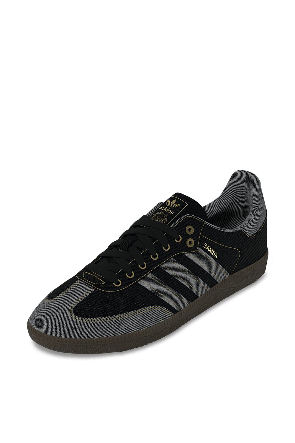 תמונה אחורית של נעלי סניקרס סמבה ג'ינס