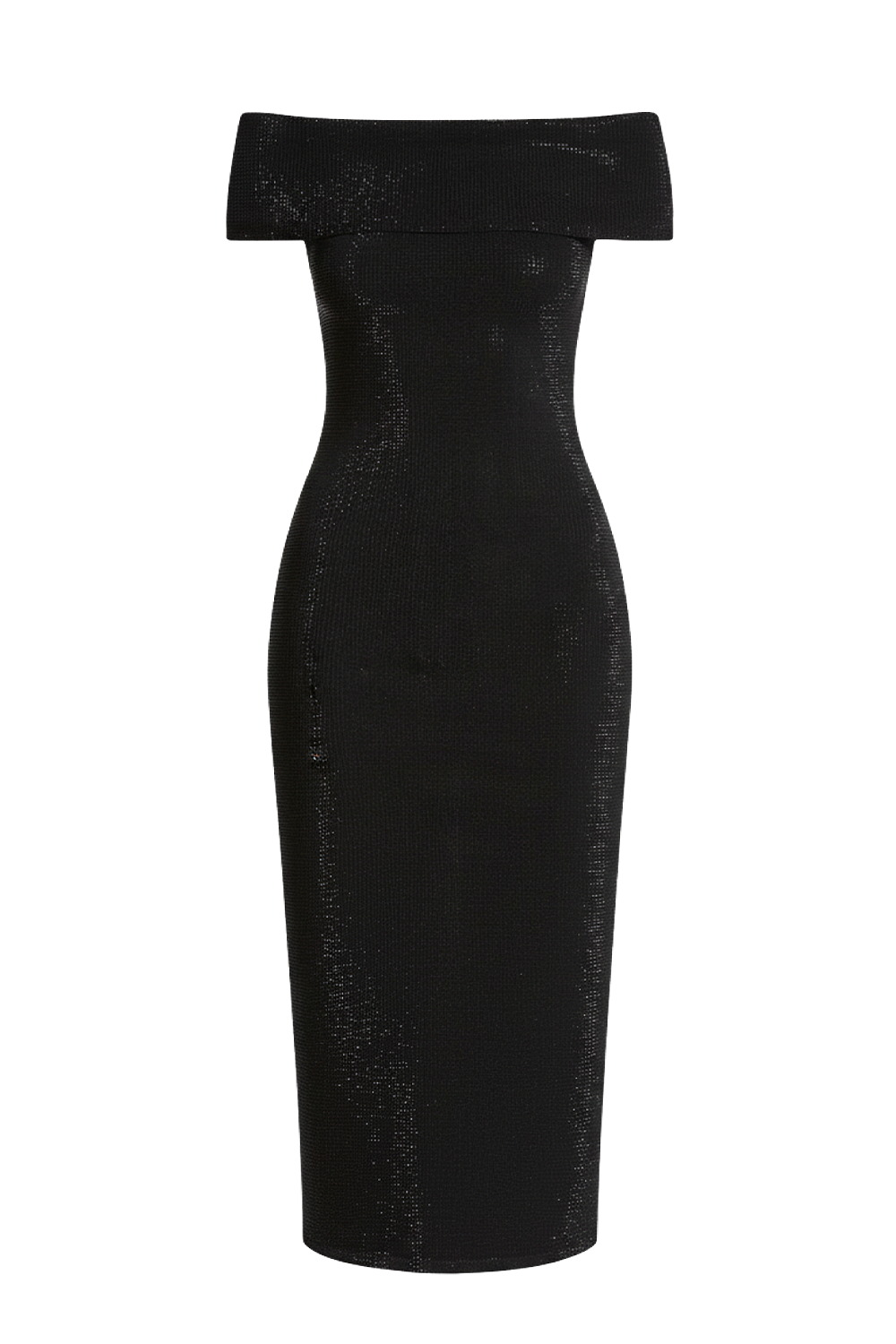 תמונה קידמית של שמלת אוף שולדר