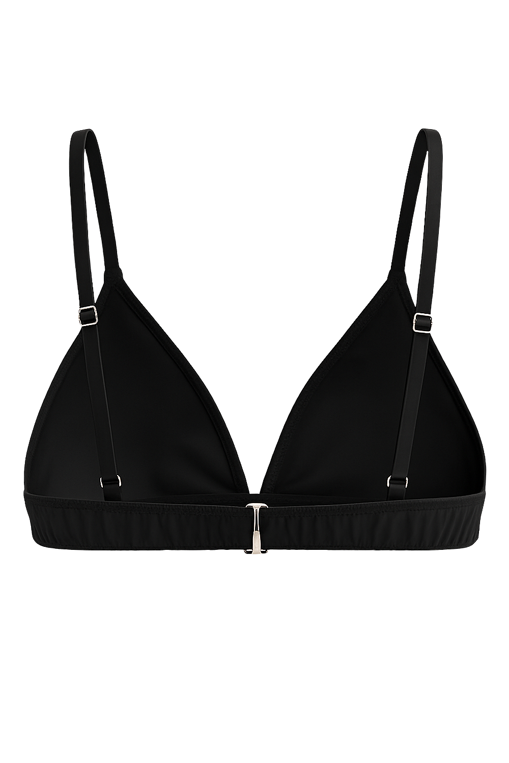 תמונה אחורית של חזיית משולשים סאטן